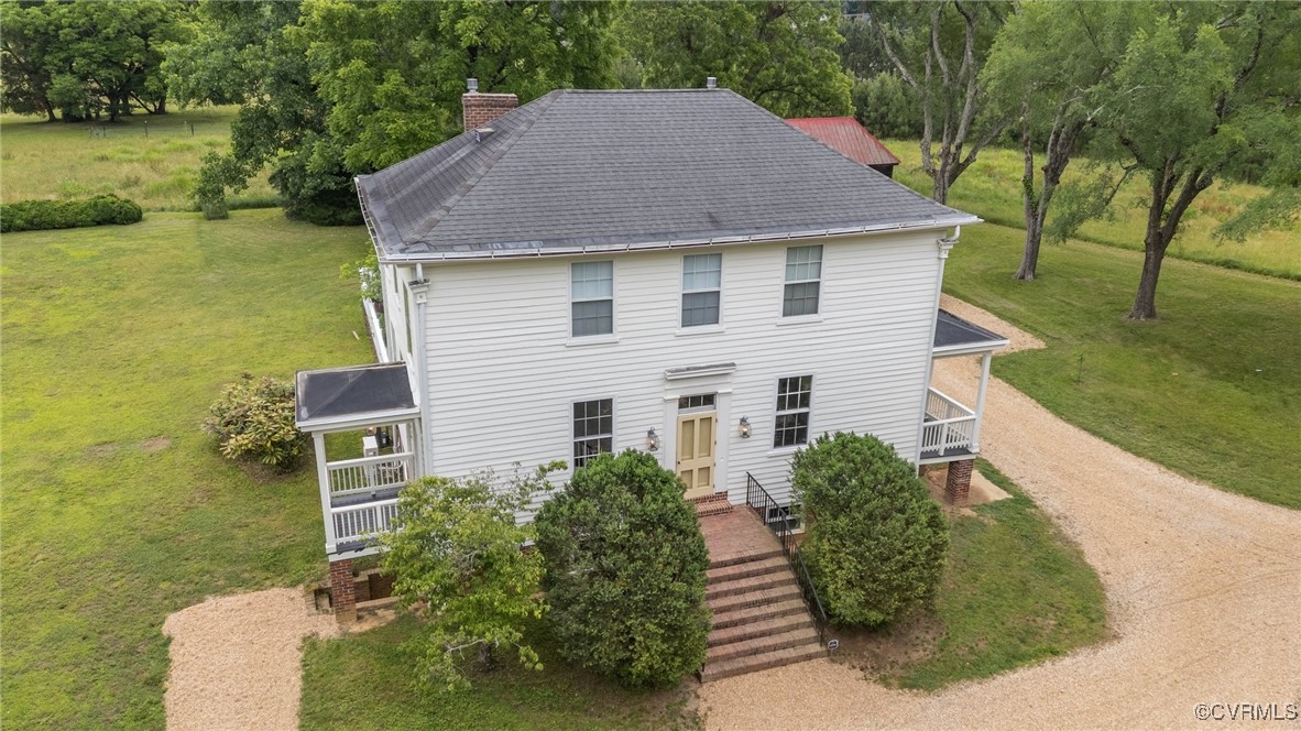 9341 Varina Road Henrico, VA 23231 - Photo 5 of 48 a aerial view of a house with a yard
