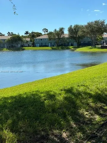 a view of an outdoor space and a yard