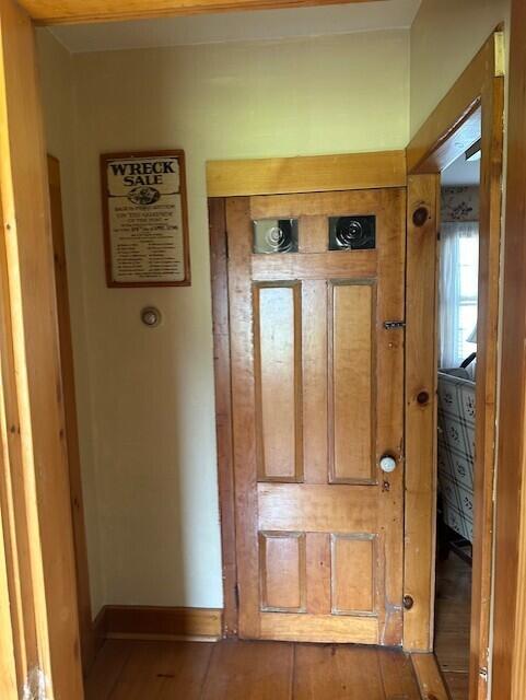 110 Depot Street Dennis Port, MA 02639 - Photo 14 of 27 a view of front door with wooden door