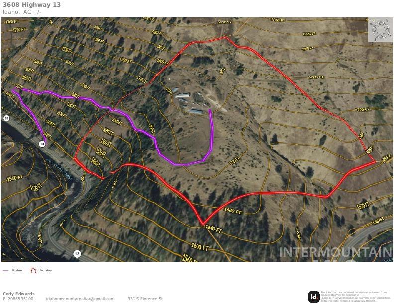 3608 Highway 13 Stites, ID 83552 - Photo 3 of 44 Map / location