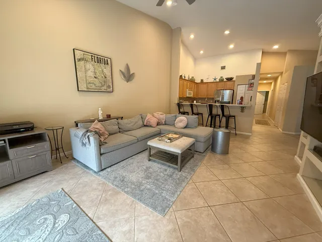 a view of a swimming pool with a sink