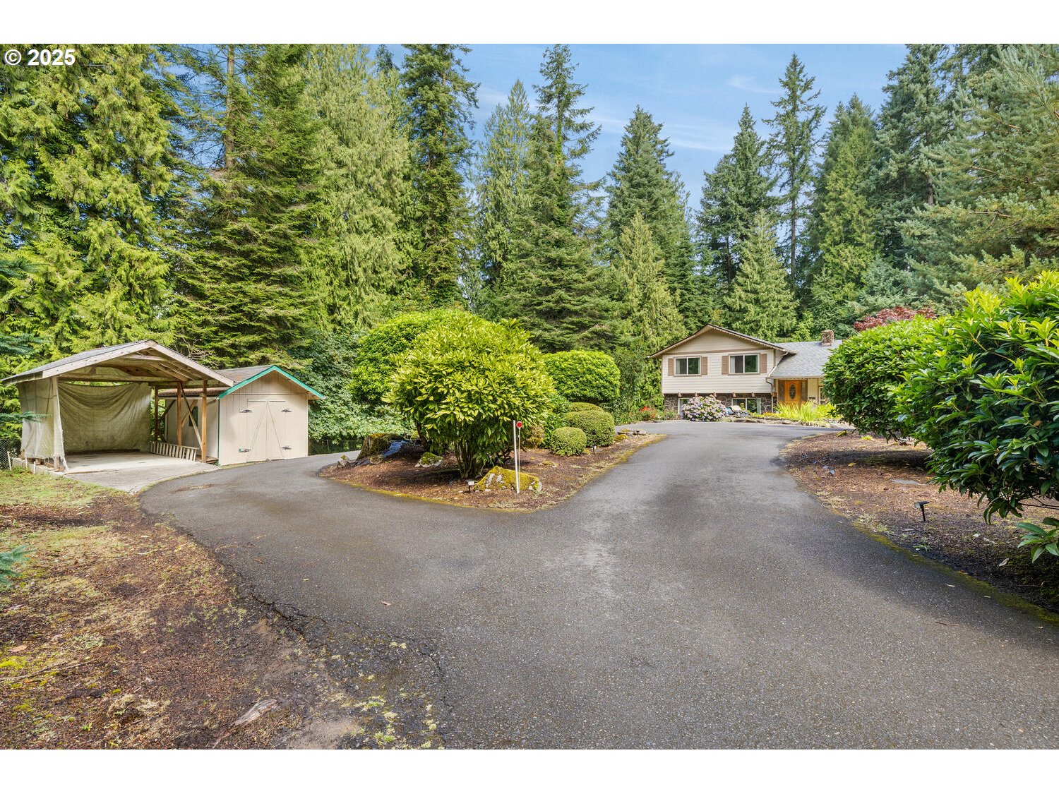 3208 Northwest 199th Street Ridgefield, WA 98642 - Photo 4 of 48 a view of the street and trees