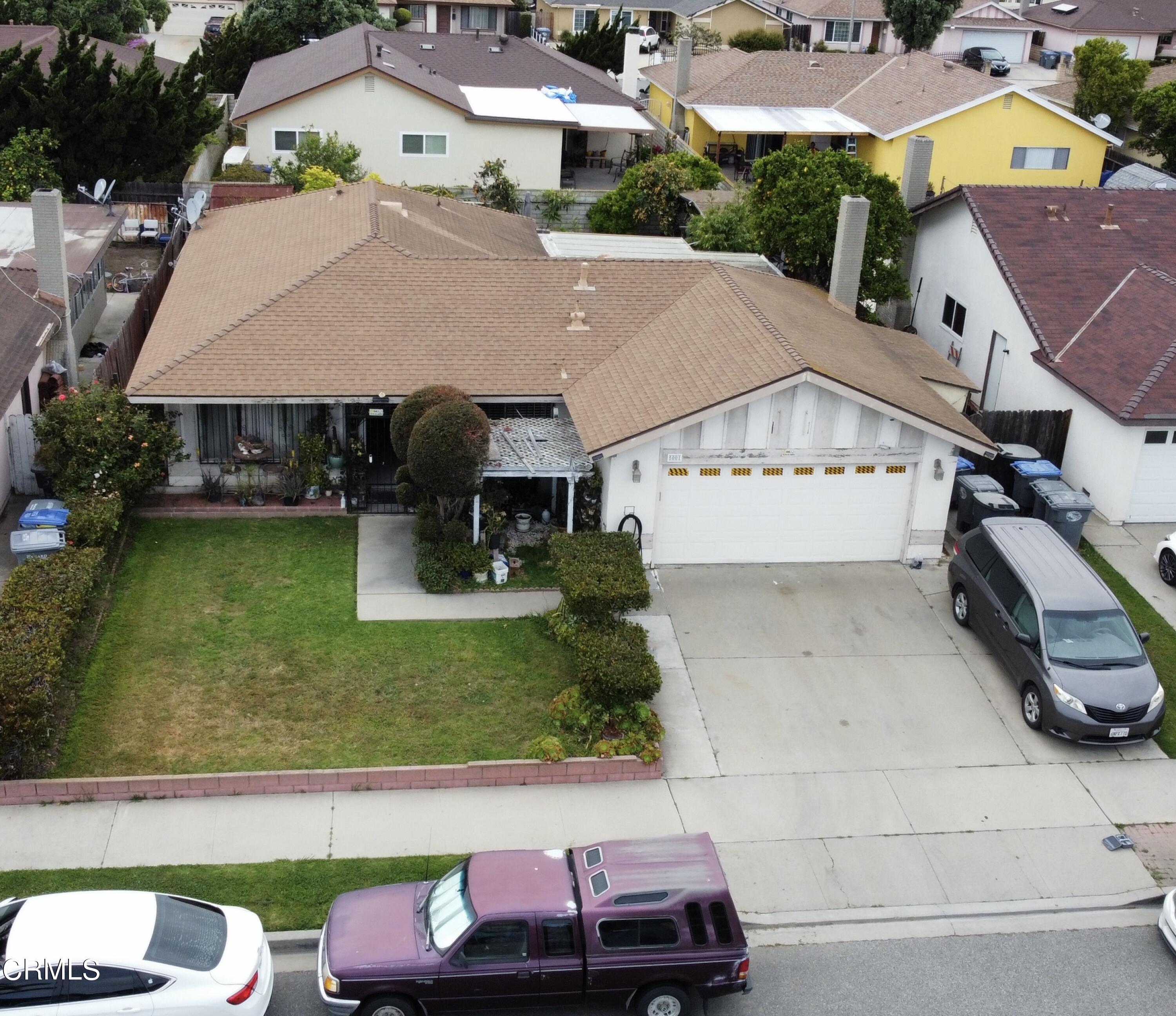 5001 Ivan Drive Oxnard, CA 93033 - Photo 13 of 16 an aerial view of a house with swimming pool garden and patio