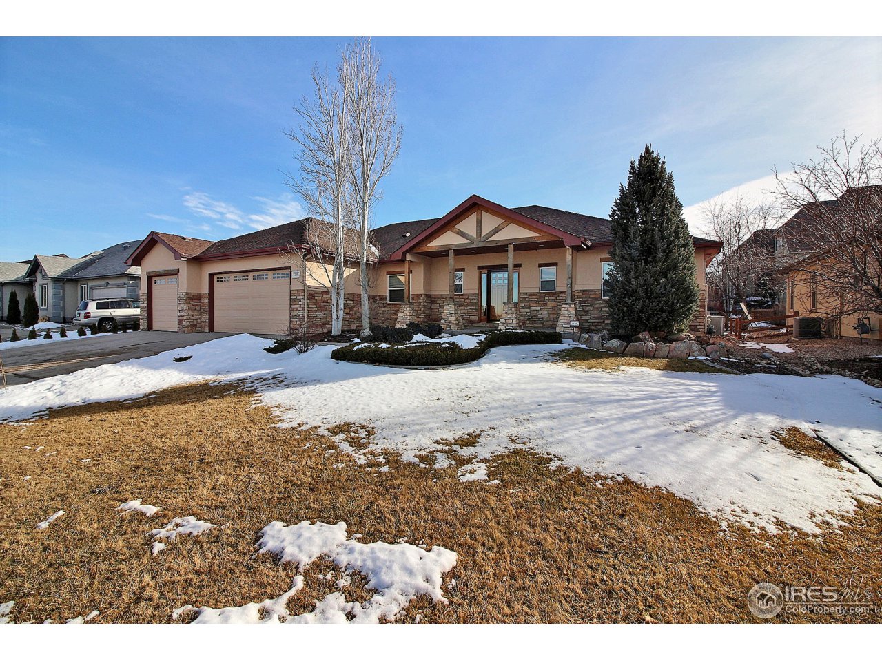 7700 Poudre River Road Greeley, CO 80634 - Photo 1 of 40 Wonderful Ranch with 3-Car Garage in Poudre River