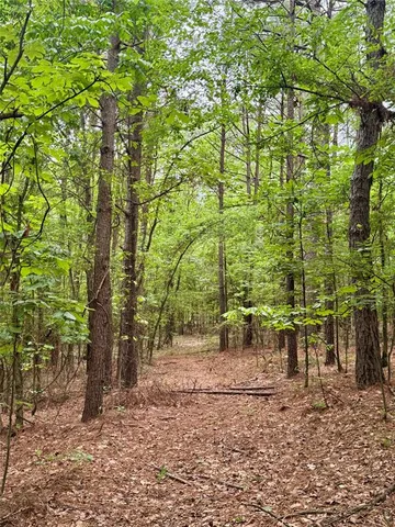 a view of outdoor space with a garden