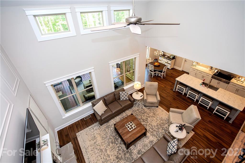 1286 Trinity Ridge Parkway Fort Mill, SC 29715 - Photo 33 of 48 a living room with furniture and a flat screen tv