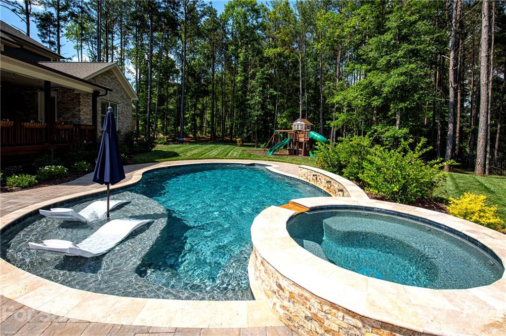 1286 Trinity Ridge Parkway Fort Mill, SC 29715 - Photo 42 of 48 a view of swimming pool with a garden