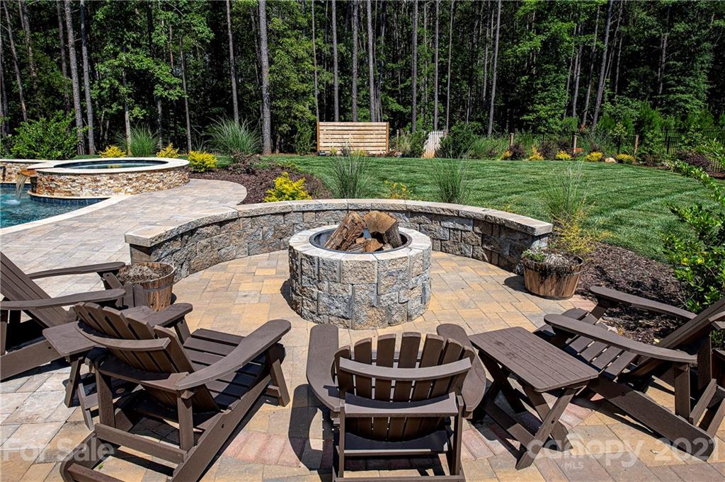 1286 Trinity Ridge Parkway Fort Mill, SC 29715 - Photo 45 of 48 a view of a backyard with sitting area and furniture