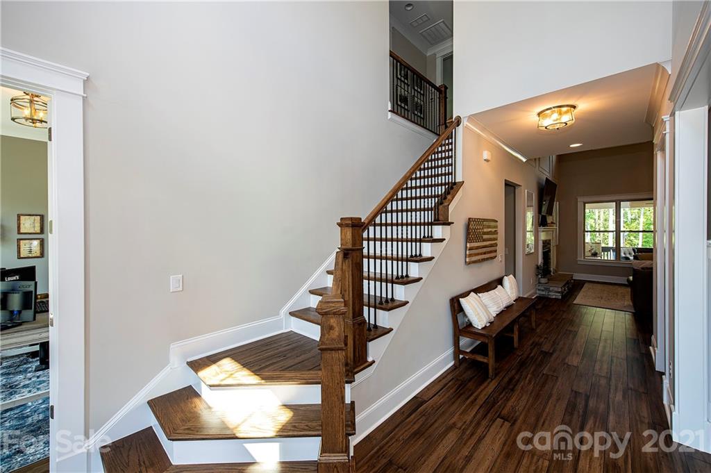 1286 Trinity Ridge Parkway Fort Mill, SC 29715 - Photo 10 of 48 a view of entryway and hall with wooden floor