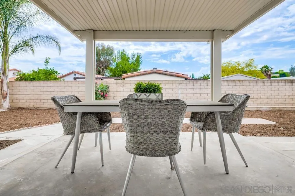 13362 Carriage Road Poway, CA 92064 - Photo 32 of 39 a outdoor dining space with furniture and outdoor view