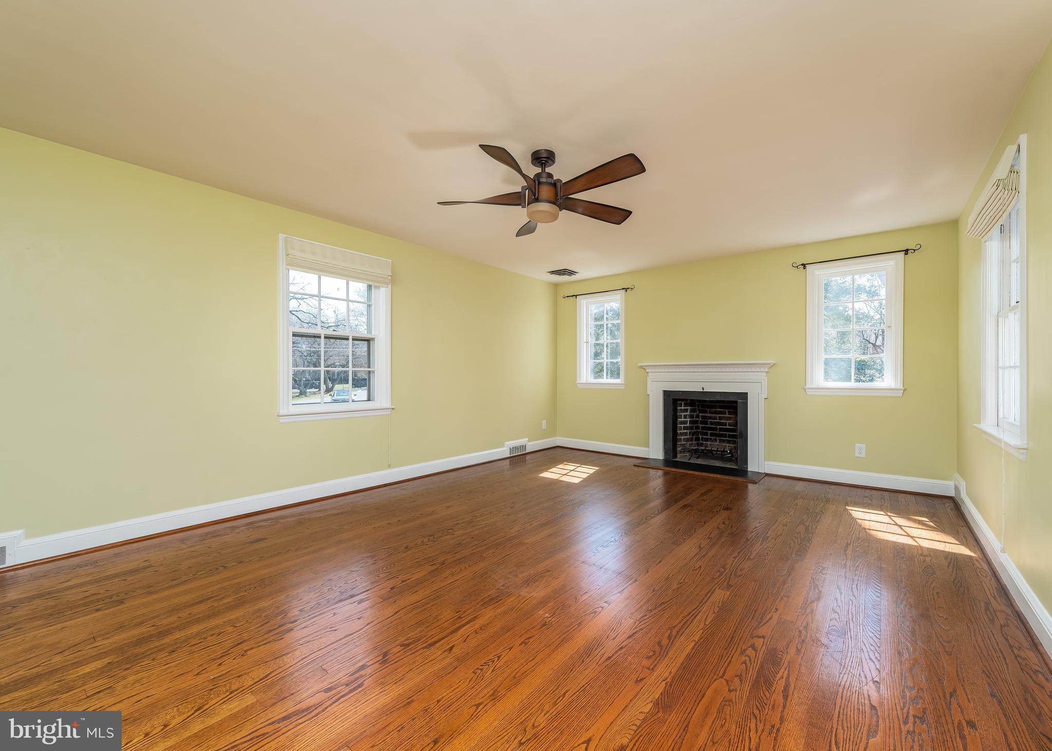209 Patuxent Road Laurel, MD 20707 - Photo 11 of 26 Master bedroom with fireplace