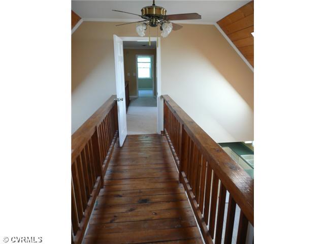 541 Enon Church Road Chester, VA 23836 - Photo 5 of 12 Interior Space/Layout - Catwalk Separates the Two Second Floor Bedrooms and keeps the floorplan open and Unique!