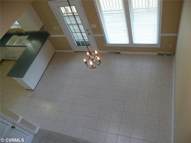 541 Enon Church Road Chester, VA 23836 - Photo 8 of 12 Interior Space/Layout - Loft view overlooking the Dining area/Kitchen.