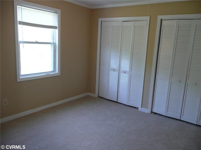 541 Enon Church Road Chester, VA 23836 - Photo 9 of 12 Bedroom - You will find 3 First floor Bedrooms that provide ample closet space along with the fresh new paint and plush neutral carpet.