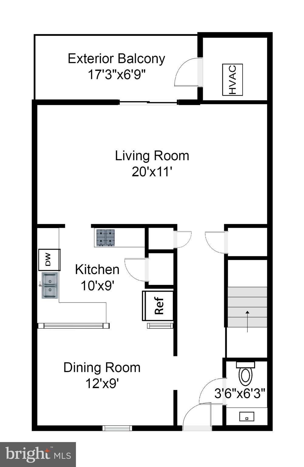 14557 Golden Oak Road Centreville, VA 20121 - Photo 20 of 21 Main Level Floor plan
