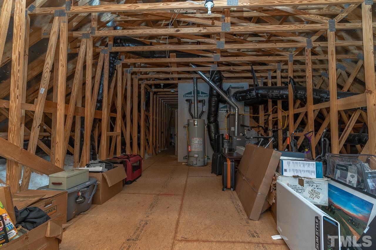 4813 Sunset Fairways Drive Apex, NC 27539 - Photo 38 of 44 a view of storage and utility room
