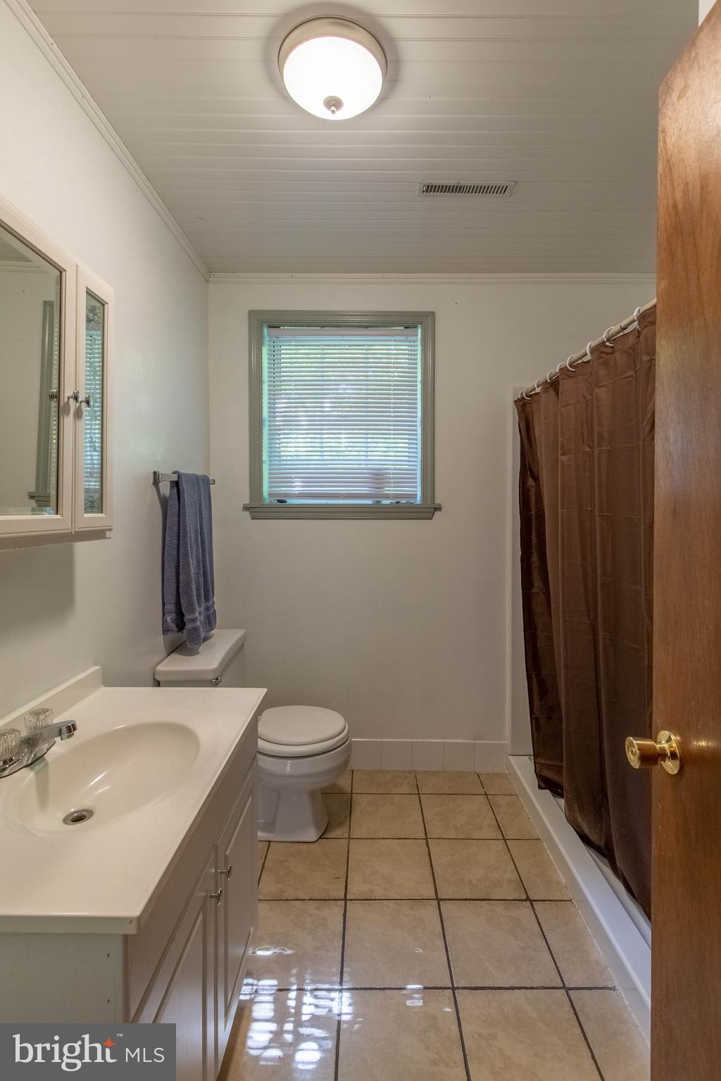 2262 Hanback Road Gordonsville, VA 22942 - Photo 21 of 24 a bathroom with a sink toilet and mirror