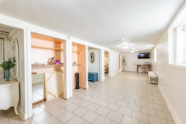 a view of a storage & utility room