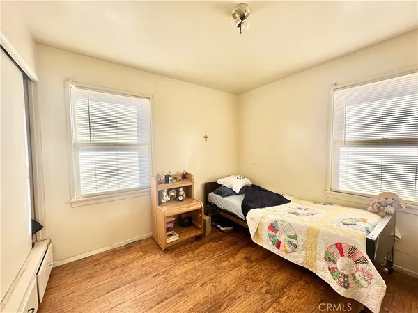 a living room with a window