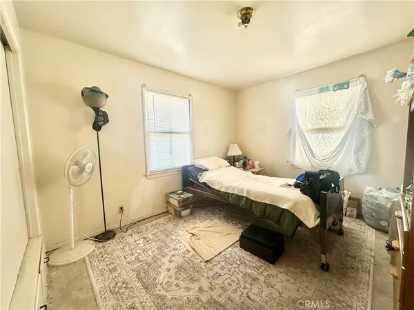 a view of yard from balcony