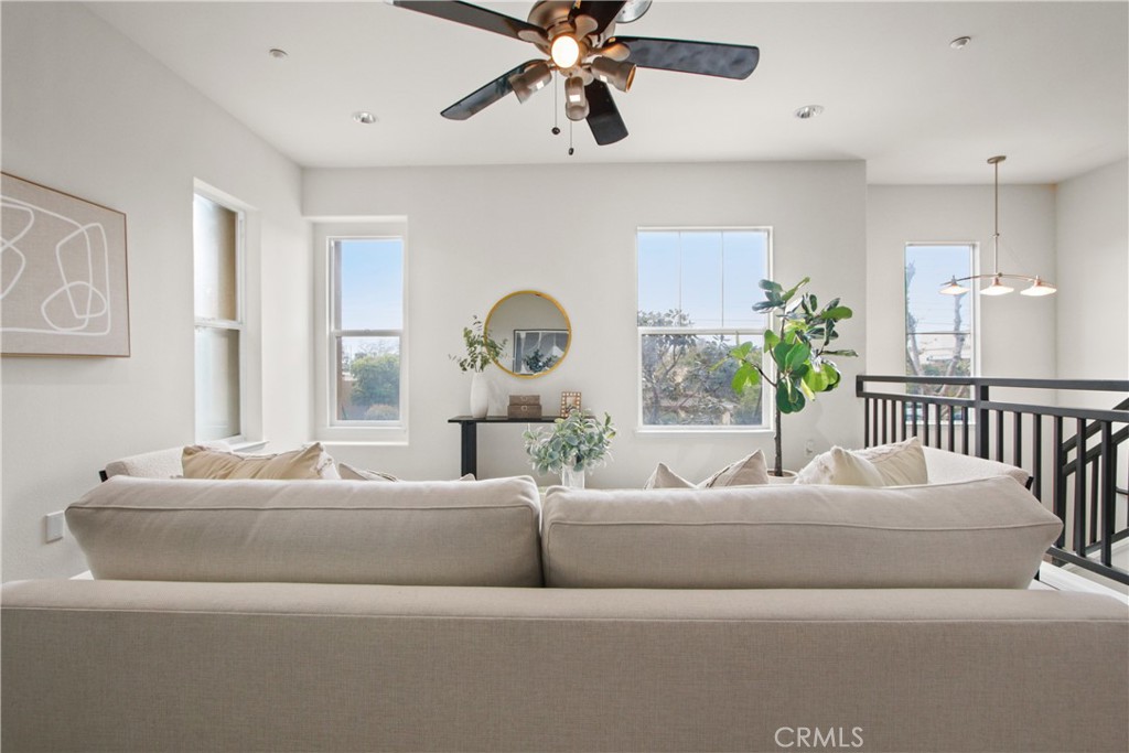 136 Soco Drive Fullerton, CA 92832 - Photo 12 of 35 a living room with furniture and a large window
