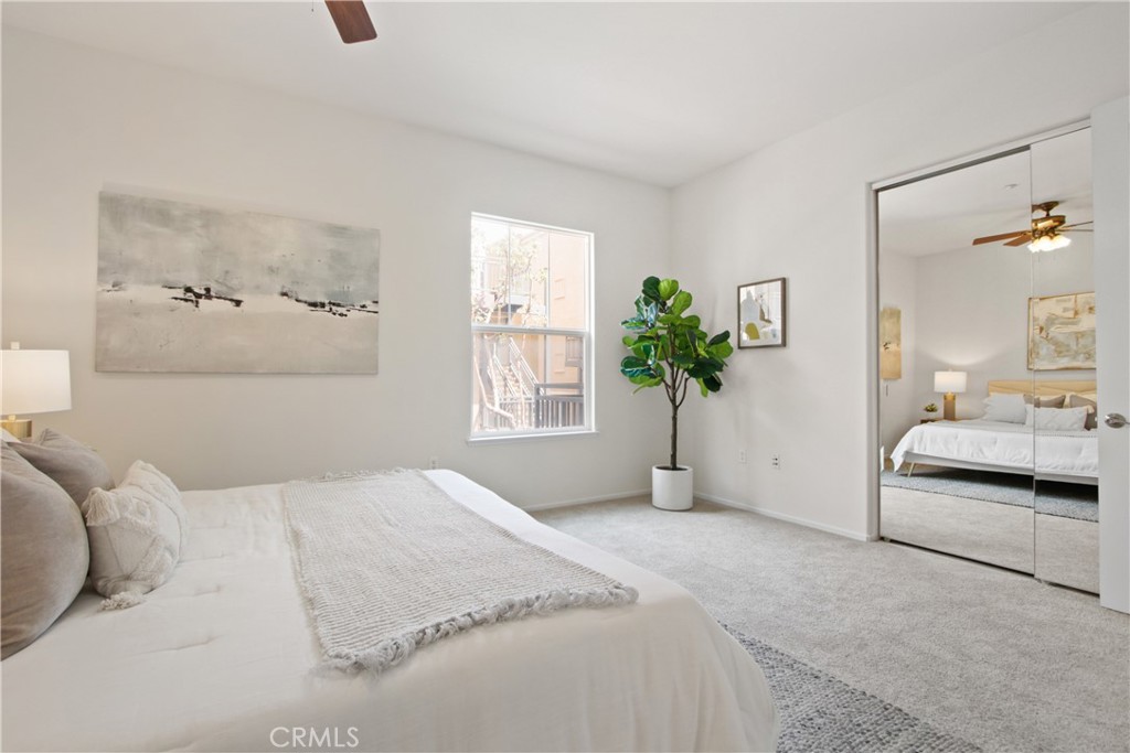 136 Soco Drive Fullerton, CA 92832 - Photo 20 of 35 a bedroom with a bed and a couch