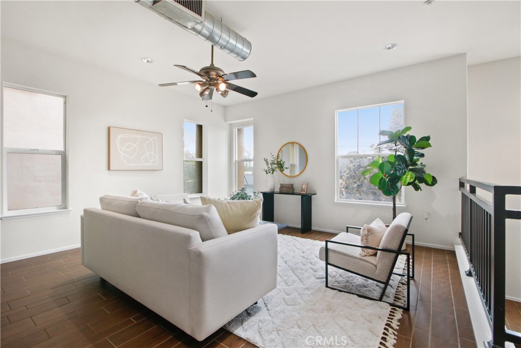 136 Soco Drive Fullerton, CA 92832 - Photo 9 of 35 a living room with furniture and a potted plant