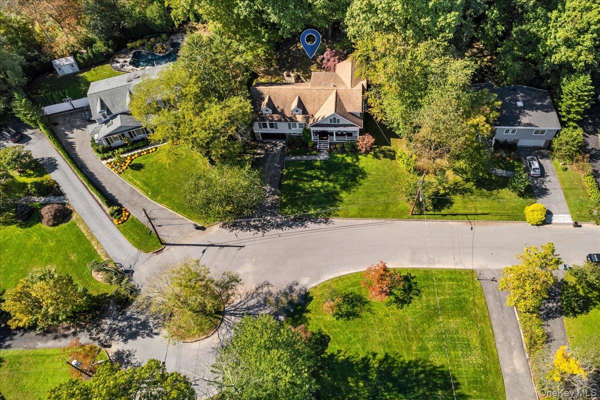 14 Eagles Bluff Rye Brook, NY 10573 - Photo 43 of 48 Right by the circle of the cul de sac, the front yard is a great place for kids to enjoy with friends and neighbors