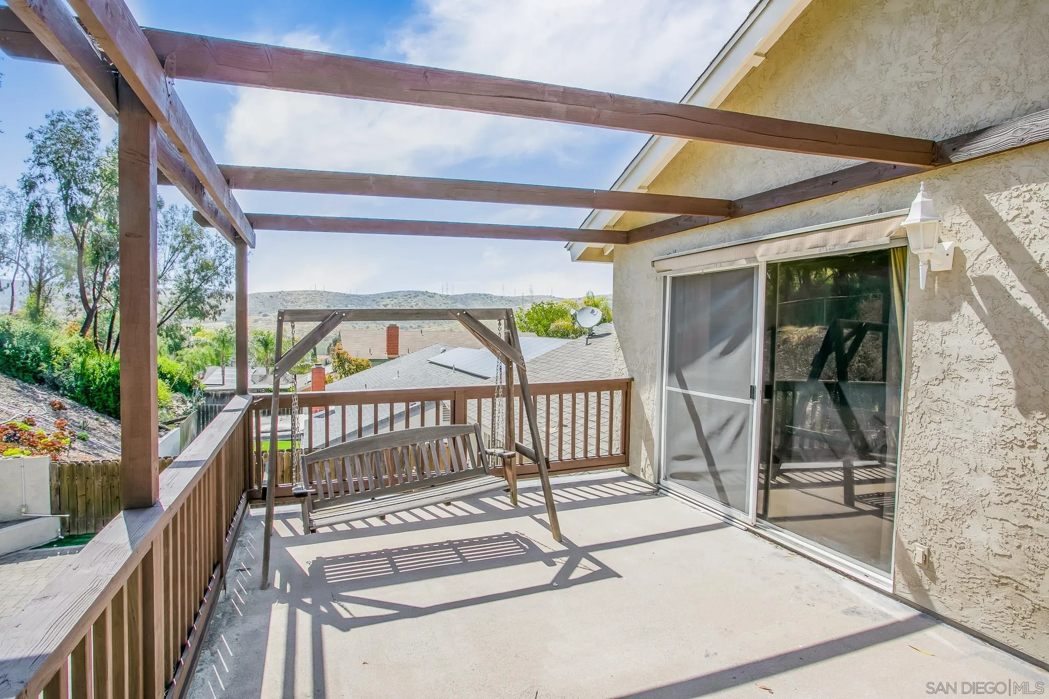 9229 Birchcrest Boulevard Santee, CA 92071 - Photo 20 of 39 a view of porch with furniture