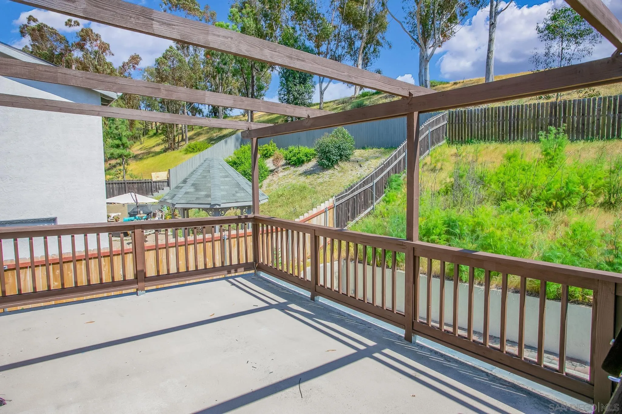 9229 Birchcrest Boulevard Santee, CA 92071 - Photo 21 of 39 a view of a porch