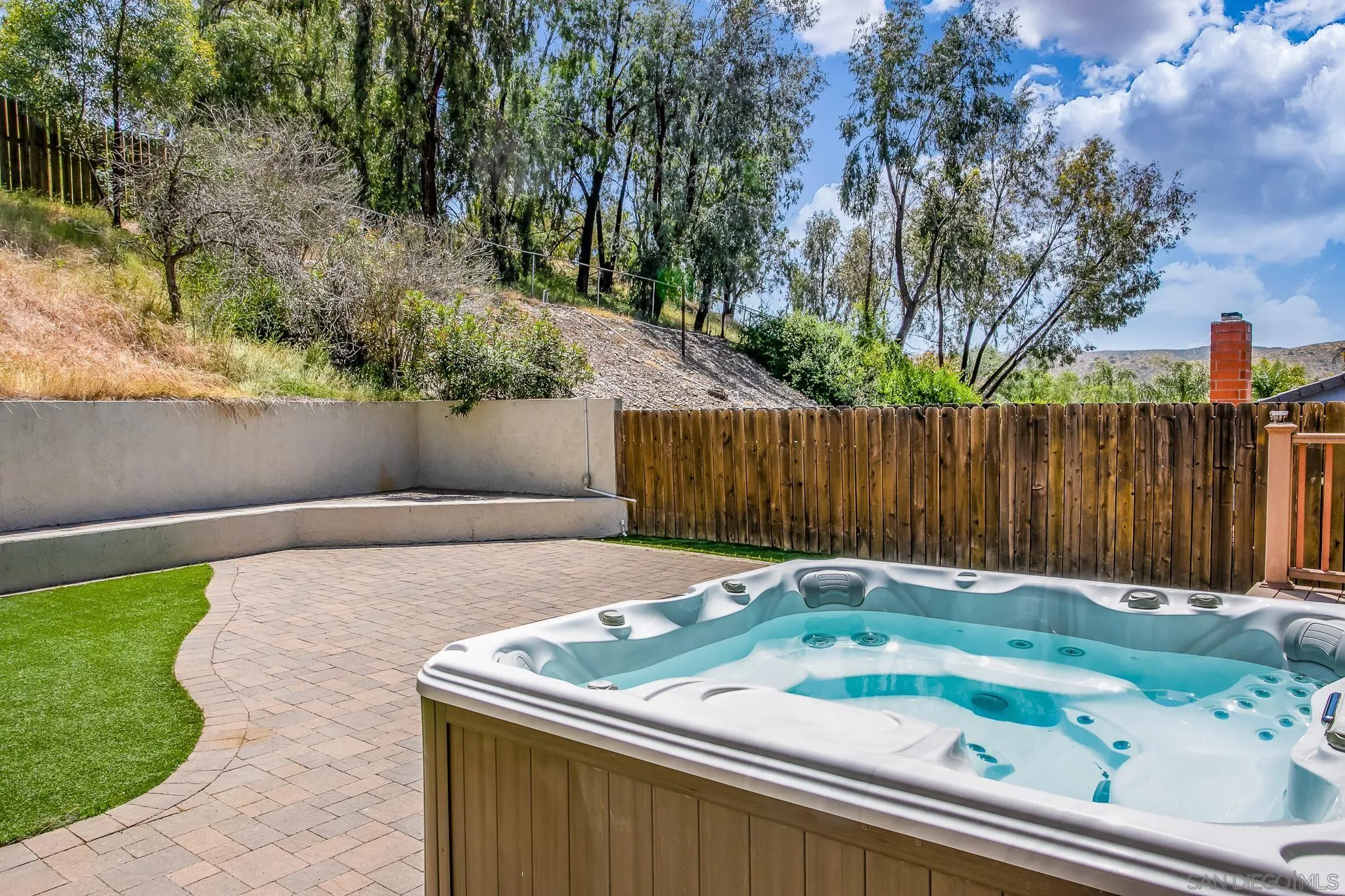 9229 Birchcrest Boulevard Santee, CA 92071 - Photo 34 of 39 a backyard of a house