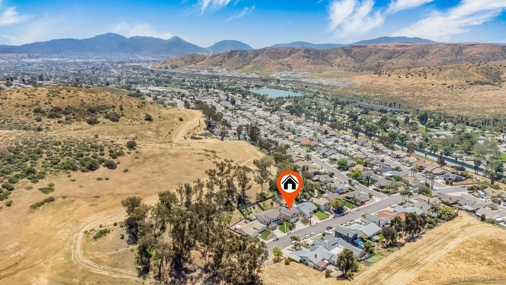 9229 Birchcrest Boulevard Santee, CA 92071 - Photo 39 of 39 a view of a field with a mountain in the background