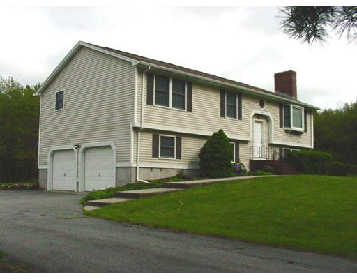 a view of a yard in front of a house