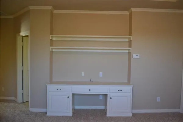 a view of cabinets