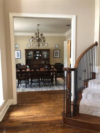 a view of living room kitchen with furniture and rug