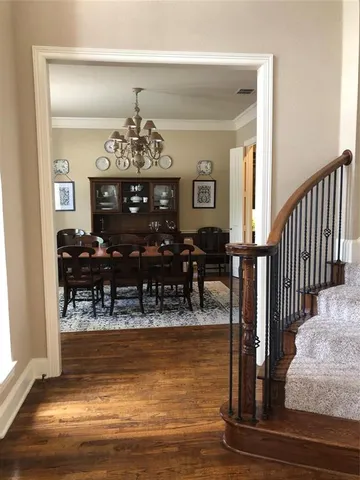 a view of living room kitchen with furniture and rug