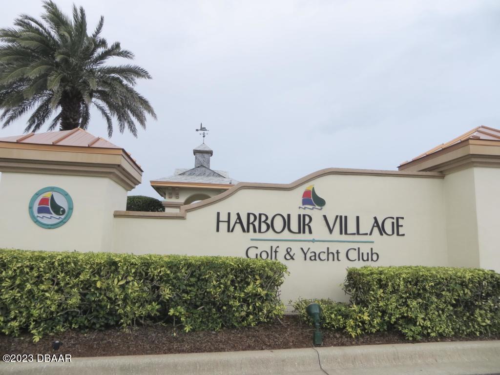 4623 Rivers Edge Village Lane, Unit 6505 Ponce Inlet, FL 32127 - Photo 53 of 77 Sign Harbour Vlg Yacht & Golf