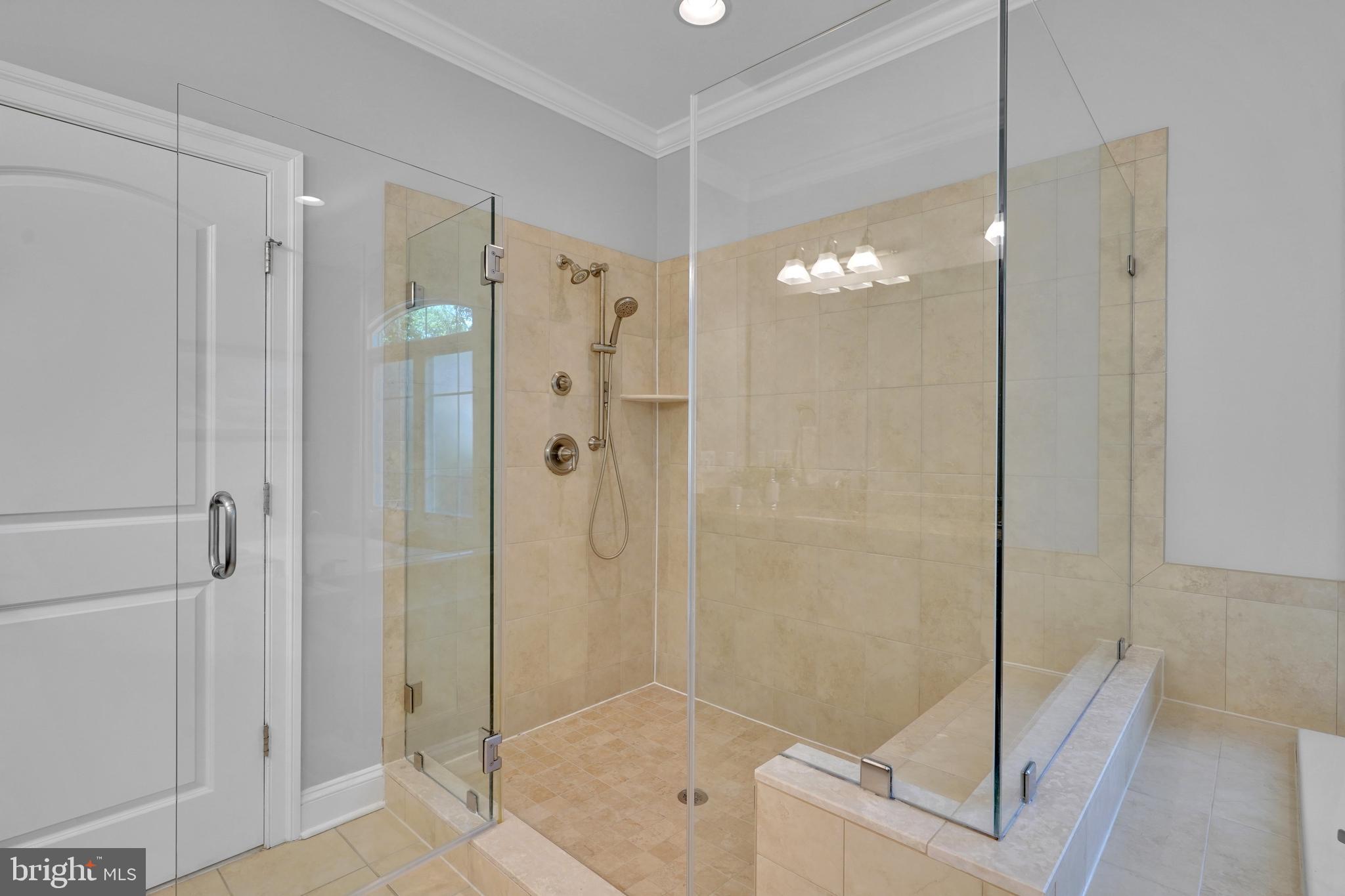 421 Cynthia Lane Northeast Vienna, VA 22180 - Photo 29 of 67 Frameless glass shower