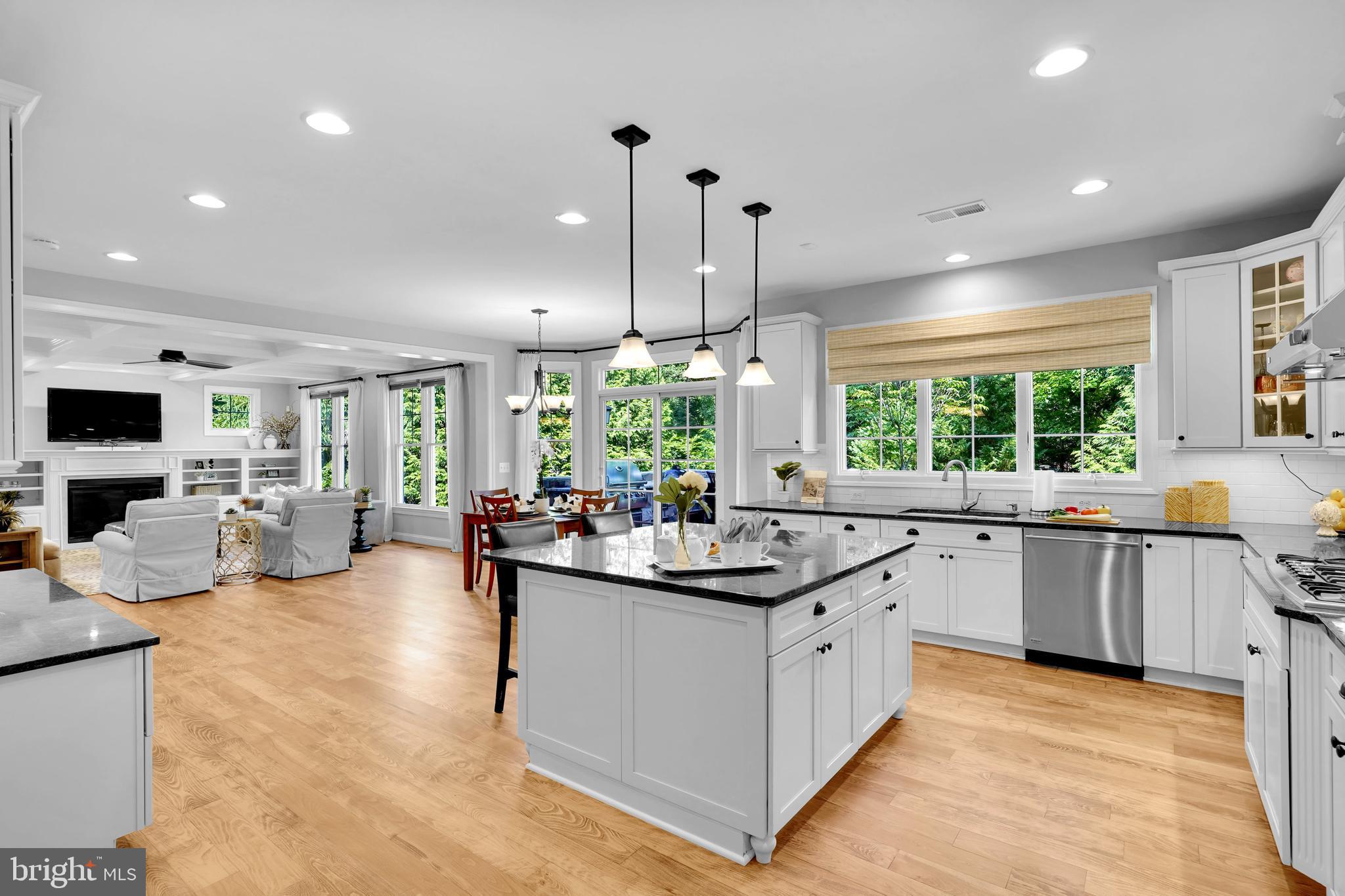 421 Cynthia Lane Northeast Vienna, VA 22180 - Photo 4 of 67 Open Concept Kitchen