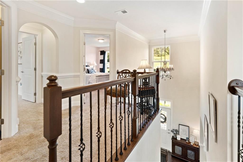7660 Dominick Drive Irwin, PA 15642 - Photo 11 of 25 a view of a hallway view with staircase