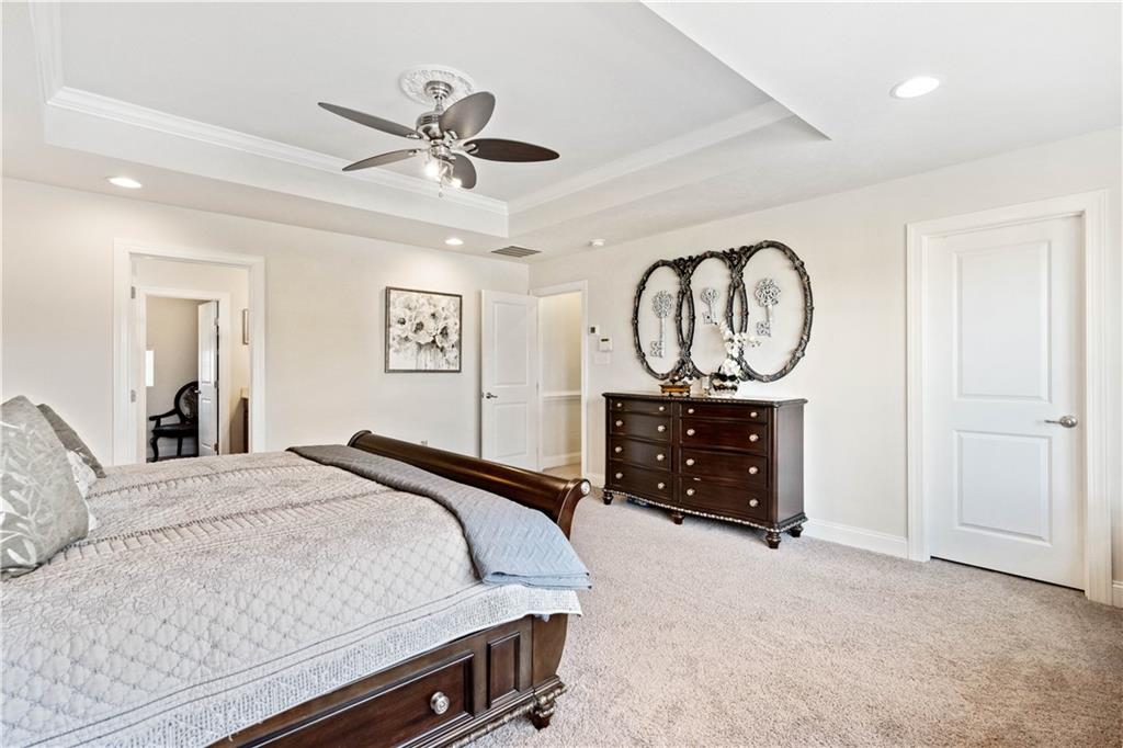 7660 Dominick Drive Irwin, PA 15642 - Photo 13 of 25 a bedroom with a bed and cabinets