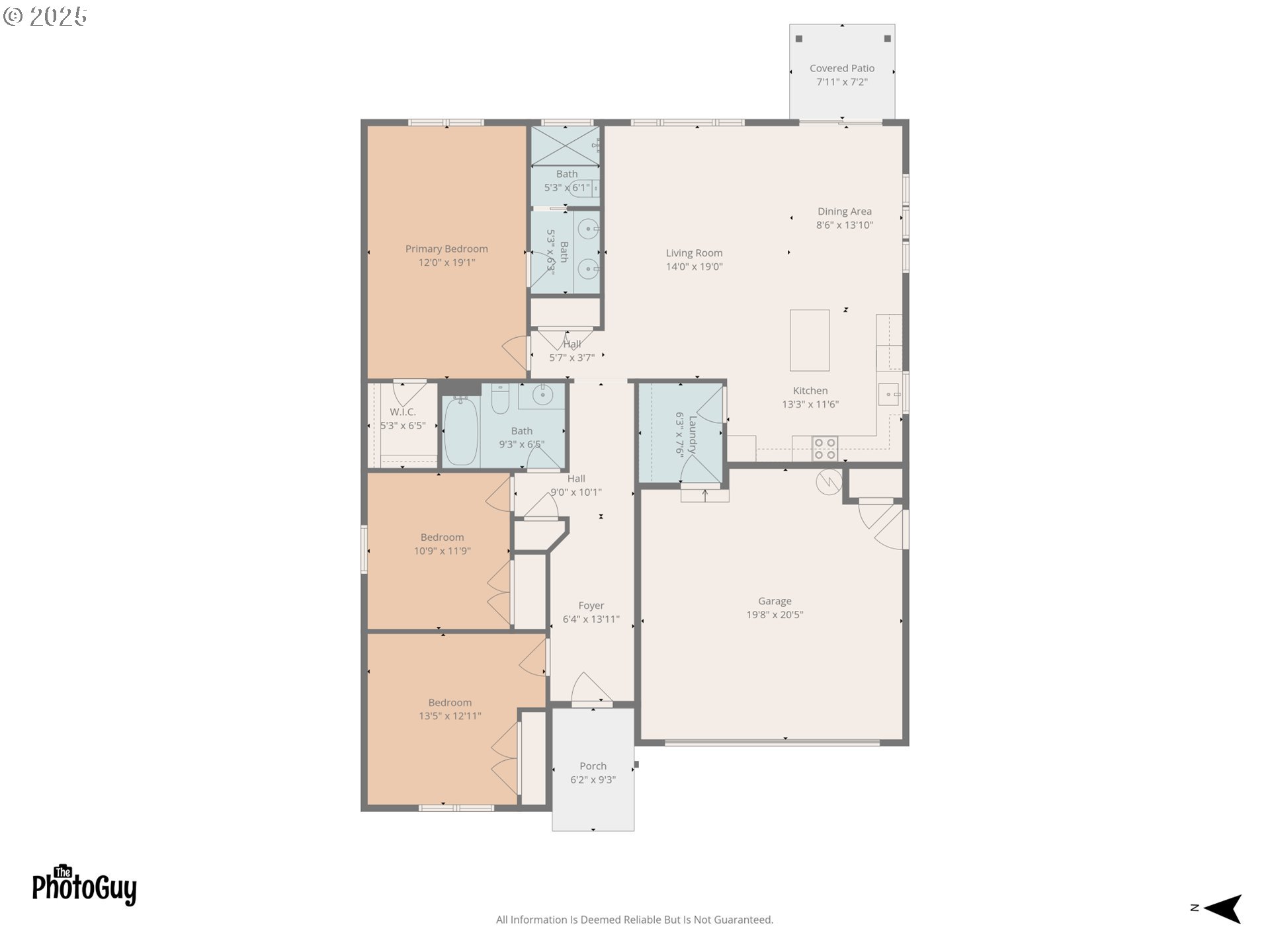 88091 Jameson Way Veneta, OR 97487 - Photo 22 of 22 a picture of a floor plan