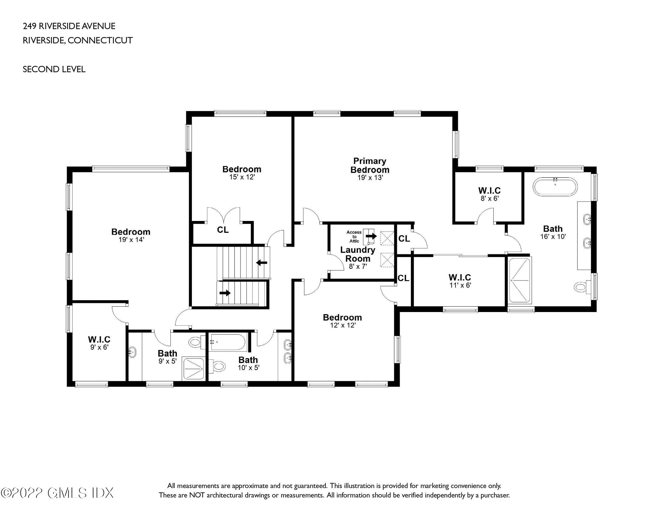 249 Riverside Avenue Riverside, CT 06878 - Photo 53 of 56 a picture of a floor plan