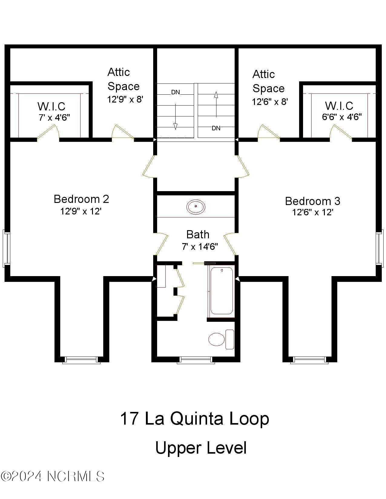 17 La Quinta Loop Pinehurst, NC 28374 - Photo 56 of 57 17 La Quinta upper w out sq ft-page-001