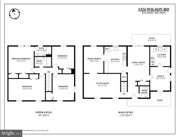 $424,900 | 1324 Wilson Road, Waldorf, MD 20602