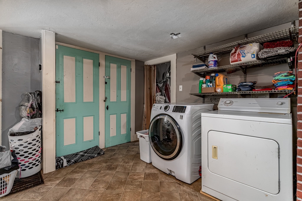 260 State Road Phillipston, MA 01331 - Photo 22 of 42 a view of a storage & utility room with washer and dryer