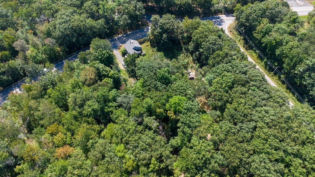 260 State Road Phillipston, MA 01331 - Photo 38 of 42 an aerial view of residential house with outdoor space and trees all around