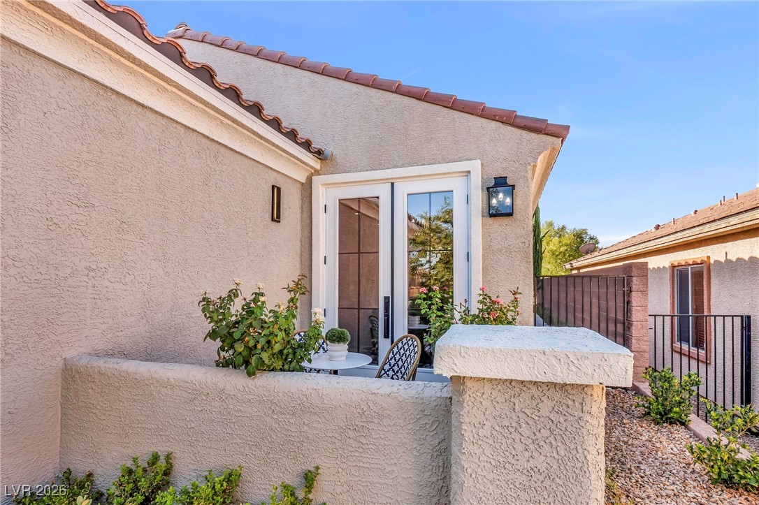 2709 Rue Toulouse Avenue Henderson, NV 89044 - Photo 38 of 43 Front Patio off of Kitchen with Sitting Area
