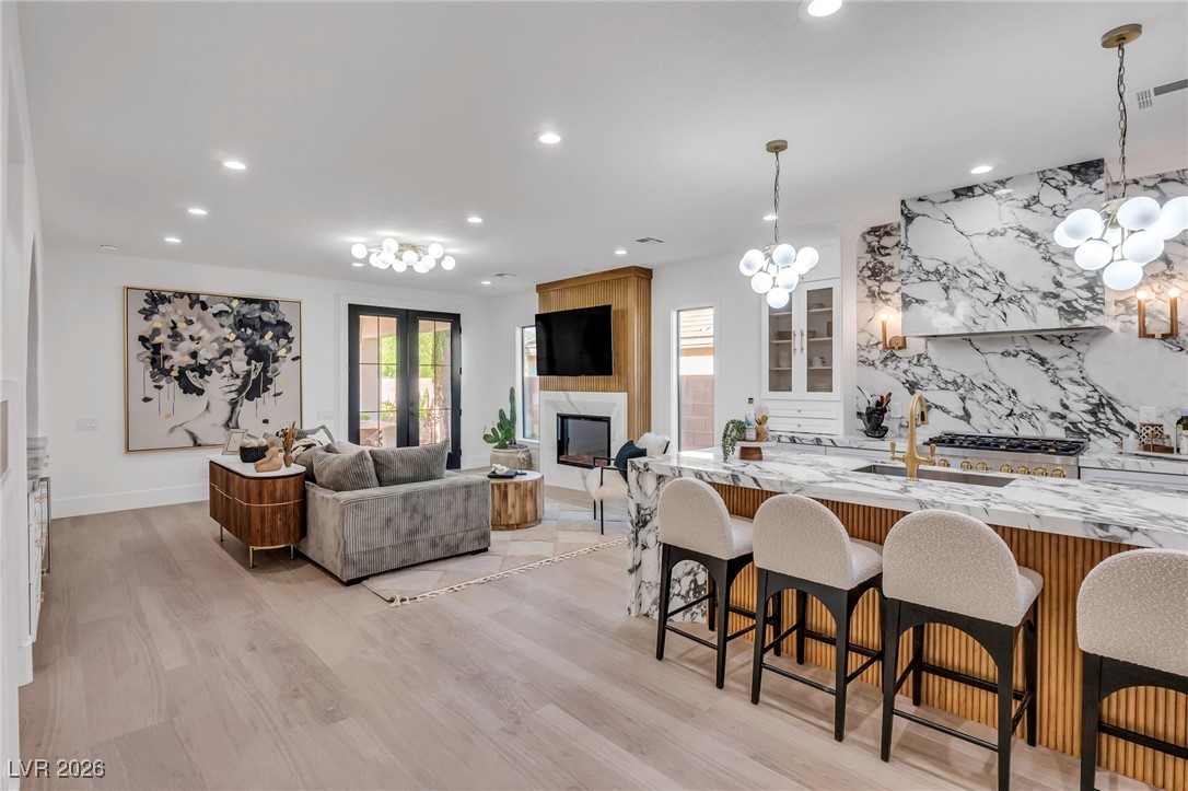 2709 Rue Toulouse Avenue Henderson, NV 89044 - Photo 7 of 43 Kitchen Island with Seating