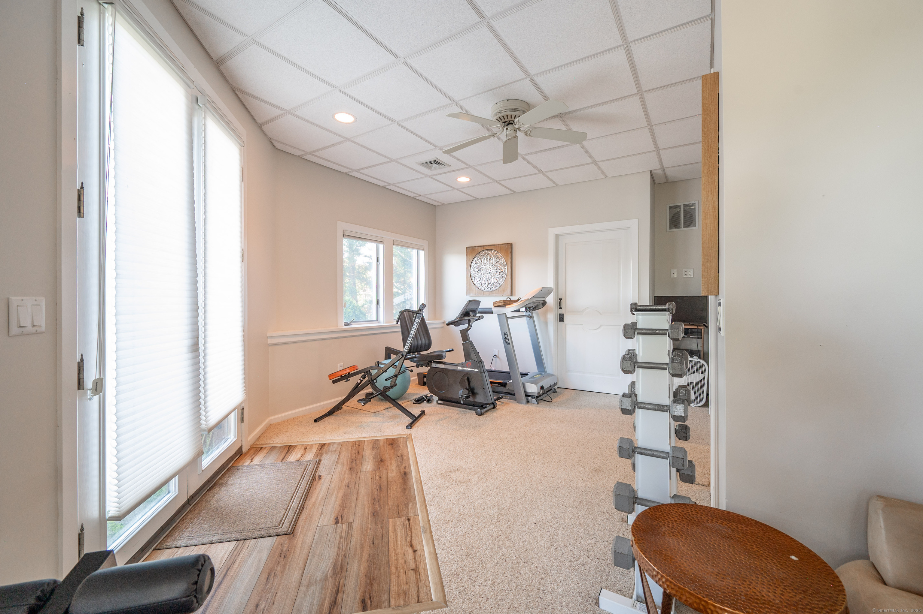 20 Shore Road Danbury, CT 06811 - Photo 33 of 40 a view of a room with gym equipment